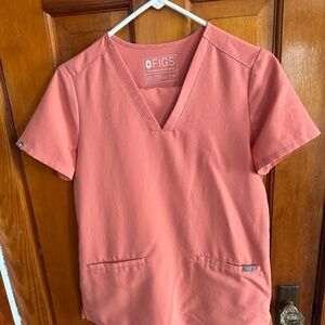 Figs Scrubs - Coral